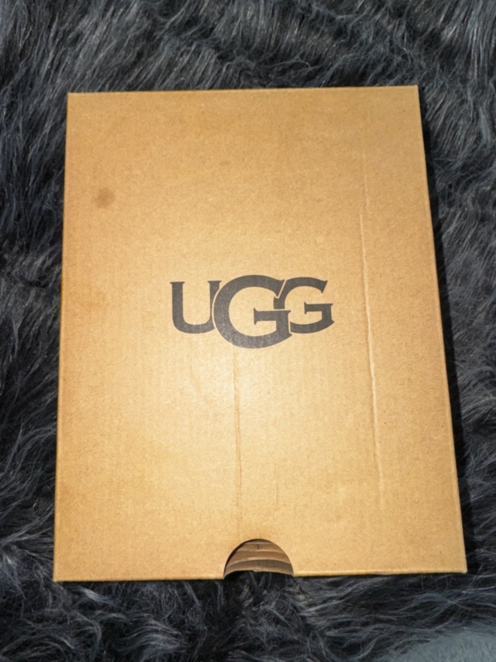 UGG Black Short Suede Boots with Logo Patch | Baby Girl size 6 - Picture 6 of 6